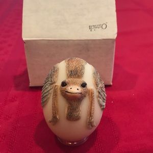 Ostrich Eggcentric Sculpture
